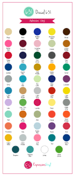 35 Reasonable Oracal 651 Color Chart Pdf