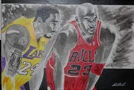 Saved by lislaine cristine toledo eugênio. Michael Jordan And Kobe Bryant By Kdavidbena On Deviantart