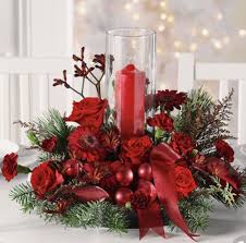 Pin By Twilah Anderson Bergeson On An Affair To Remember Holiday Centerpieces Christmas Floral Arrangements Christmas Centerpieces