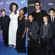 Brad pitt is fighting for equal 50/50 physical and legal custody of his six children with angelina jolie. Angelina Jolie With Kids Vs Brad Pitt With The Kids Photos Hollywood Life