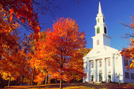 Image result for fall pictures of churches