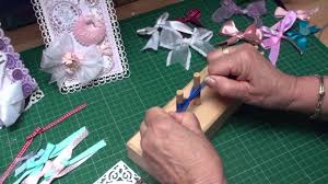 You can choose from a variety of card types like: Using A Bow Maker Card Making Magic Com Youtube