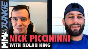 Nick Piccininni talks Daniel Cormier's guidance before MMA debut
