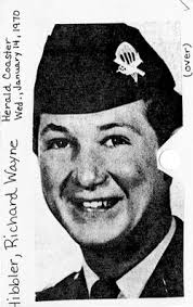 Richard Wayne “Ricky” Hibbler (1948-1970)