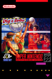 Dig & Spike Volleyball for Super Nintendo