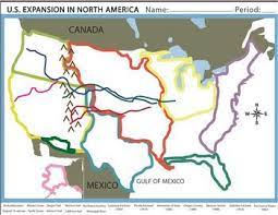 Westward Expansion Manifest Destiny U S Worksheet Homewor Teaching History History Interactive Notebook History Teachers