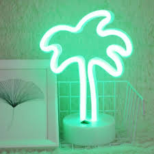 Coconut Tree Romantic Neon LED Holiday Light with Holder