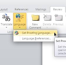 How To Stop Microsoft Word From Changing Spellcheck Language