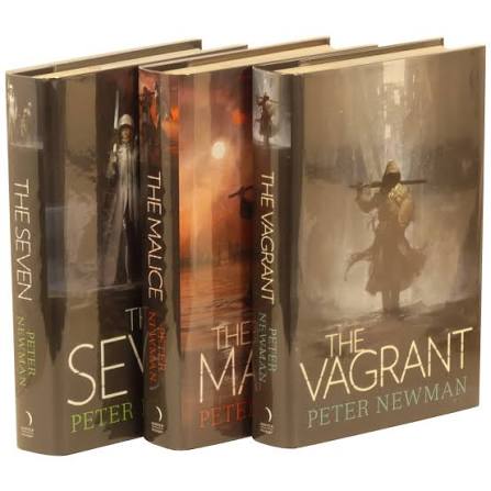 The Vagrant Trilogy The Vagrant; The Malice; The Seven | Peter Newman |  First Edition