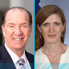 A Conversation with David Malpass and Samantha Power