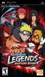 Naruto Shippuden Legends Psp Game Naruto Games Akatsuki Playstation Portable