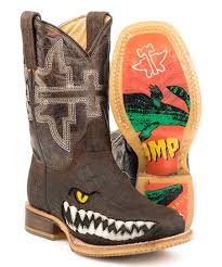 Tin Haul Brown Swamp Chop Leather Boot Boys Zulily