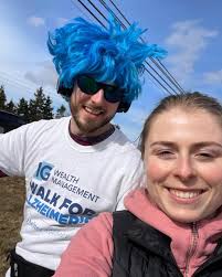 Top fundraiser for Alzheimer's walk in PEI