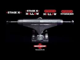 Independent hollow trucks 139 weight. All Skateboard Truck Sizes Independent Trucks Youtube