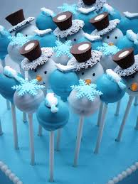 Winter Snowmen And Snowflake Cake Pops Winter Kuchen Cake Pops Schneeflocken Kuchen