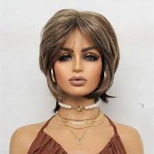 PELUCAS SINTÉTICAS SINTÉTICAS de pelo rizado corto y rizado resistentes al  calor EUR 14,18