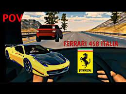 Car parking multiplayer ferrari design. Ferrari 458 Italia Pov In Car Parking Multiplayer Youtube