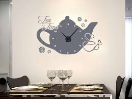 Welche wanduhr ist die beste? Wandtattoo Uhr Kuche Spruch Mittagessen Wandtattoo Uhr Wandtattoo Wanduhr Kuche