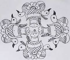 However, north indians may not know what is pulli kolam and south indians may not be familiar with rangoli. Pongal Pot Kolam With Dots Rangoli Designs Rangoli Designs Big Rangoli Designs Rangoli With Dots