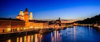 Originally settled by the celts, then by . Die Drei Flusse Stadt Passau