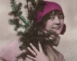 UNUSED 1920 AGNÈS SOURET 1902-1928 First Miss France, Model, Actress &  Dancer Antique Sepia Postcard