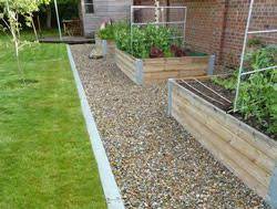 Cheap and cheerful, this is great for diy gardeners. Modern Lawn Concrete Garden Edging Lawn Edging