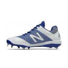Baseball red new balance metal cleats. New Balance Metal Baseball Cleats Royal Blue White Size 12 5 L4040tb4 Sidelineswap