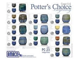 Scarva Amaco Potters Choice Glazes