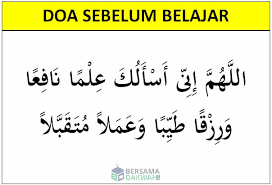 Doa Sebelum Belajar Arab Latin Arti Dan Keutamaannya