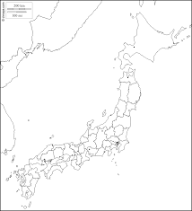 This lossless scalable outline map of japan without poltical. Japan Free Map Free Blank Map Free Outline Map Free Base Map Boundaries Prefectures Main Cities White