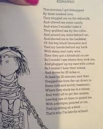 Shel Silverstein Kidnapped Silverstein Poems Shel Silverstein Poems Shel Silverstein