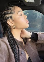 Fulani braids, also called bo braids or braids with beads, are in trend now. 49 Best Big Straight Back Braids Ideas Cornrow Hairstyles Braided Hairstyles Natural Hair Styles