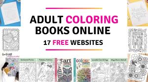 Download Adult Coloring Books Online 17 Free Websites Yourartpath
