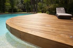 Image Result For Wood Over Concrete Pool Coping Poolverkleidung Pool Deck Ideen Ziegel Verkleidung