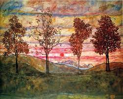 50,029 post karma 19,398 comment karma. Egon Schiele Four Trees 1917 Egon Schiele Landscape Art Tree Art