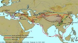 Matase, pietre pretioase si condimente, toate erau scumpe. Map Monday Why Do We Remember Marco Polo