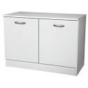 Rangement portes SPACE coloris blanc - Vente de Buffet, bahut