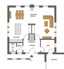 So sind im linken haus zwei, in der rechten hälfte ein kinderzimmer untergebracht. Der Quadratische Grundriss Bau Welt De