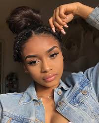 3 804 Likes 13 Comments Bombshell Beauties Bombshellss On Instagram 6kenza Hair Styles Brown Skin Makeup Baddie Hairstyles