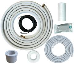 We'll use a split a/c and furnace installation for. Cooper Hunter Installation Kit 1 4 X 1 2 25ft Lineset For Ductless Mini Split Air Conditioners Walmart Com Walmart Com