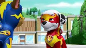 Meilleures coloriages des personnages les plus populaires de pat patrouille. La Pat Patrouille Mighty Pups La Super Patrouille Marcus Nickelodeon Junior Youtube