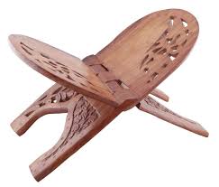 Bulk Wholesale Book Reading Stand In Rosewood 15 Handcrafted Bible Cook Book Stand With Floral Motif Carving Book Stands Cook Book Stand Gifts For Readers