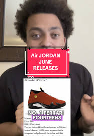 Air Jordan June 2025 Releases: Ferrari14 & Grape5