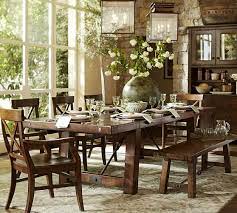 Benchwright Extending Dining Table Rustic Dining Room Dining Table Dining Room Decor