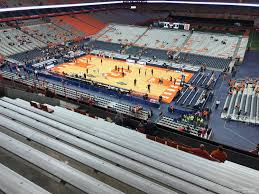 carrier dome section 308 syracuse basketball