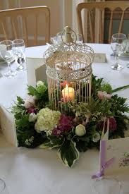 Bird Cage Decor Ideas For Weddings Gold Bird Cage Centerpiece With Flower Black Feather Arrangement Inside Bird Cage Centerpiece Bird Cage Decor Cage Table