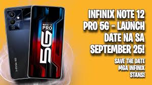 Infinix NOTE 12 Pro 5G dropping on ...