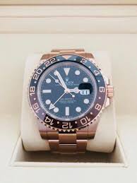 When you are searching for a verified authentic rolex gmt 2 at the lowest prices online, come to authenticwatches.com. Rolex Gmt Master Ii Root Beer Full Everose Gold Luxury Watches On Carousell
