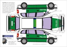 Opel Polizei Bastelbogen Papiermodelle Wohnwagen Tapezieren In 2020 Papiermodell Bastelbogen Polizei Geburtstag