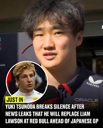 Yuki Tsunoda has reacted after the news broke